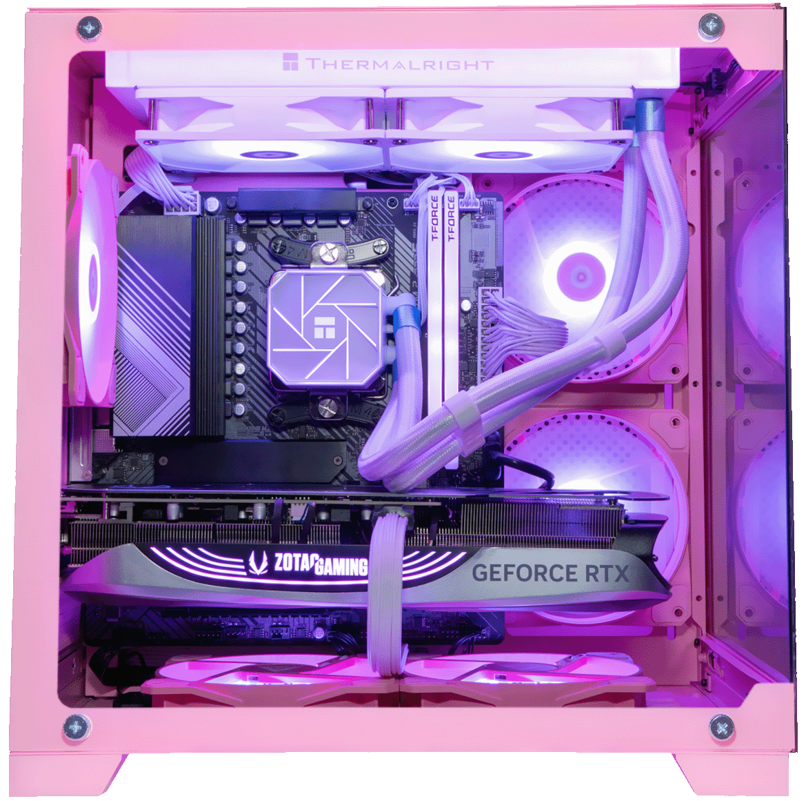 Base Configuration - Intel - APEVIA Prism White