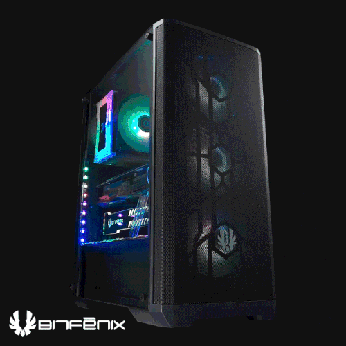 AMD Ryzen 9600X, 16GB DDR5 RAM, 1TB SSD, RTX 4070 - Nova Mesh Black