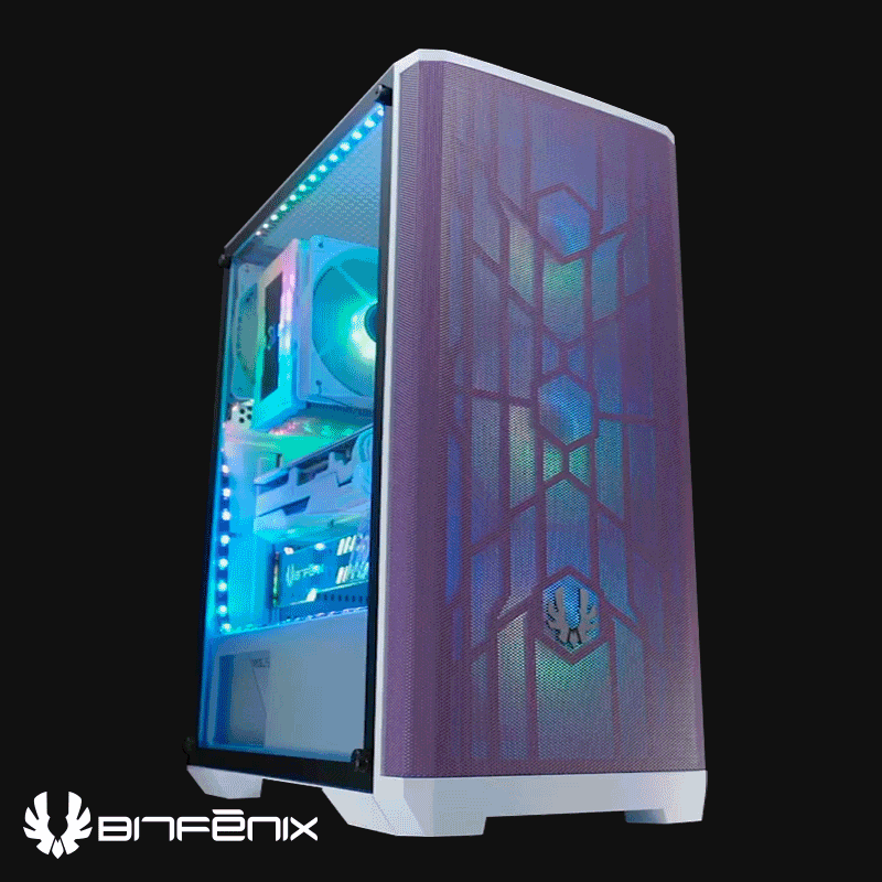 i7 12700KF, 16GB RAM, 1TB SSD, RTX 3090 24GB - Nova Mesh White/Purple