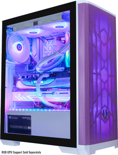 Nova Mesh White, Ryzen 5 9600X, 16GB DDR5, 1TB, 850W, RTX 5070 12GB, Upgraded RGB Air
