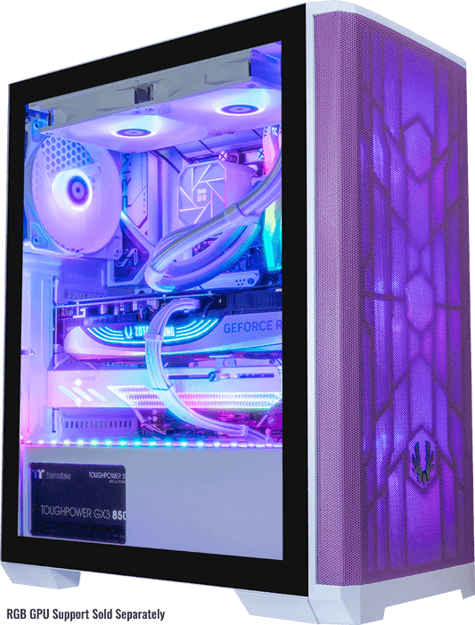 Choose Your Specs - Intel - Bitfenix Nova Mesh White/Purple