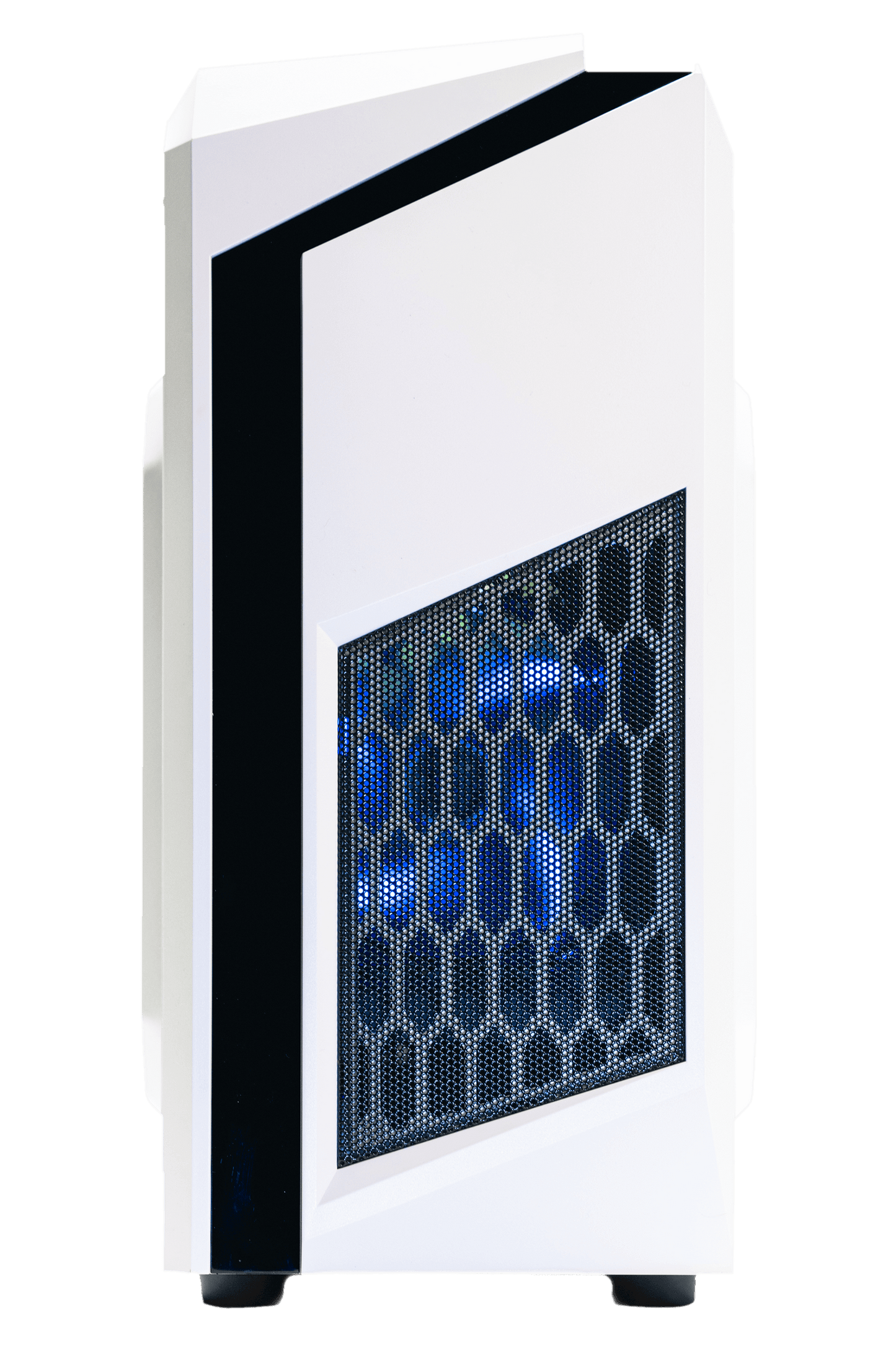 AMD Ryzen 7800X3D, 32GB DDR5 RAM, 1TB SSD, RTX 4070, 240MM AIO - DIYPC F2 - White
