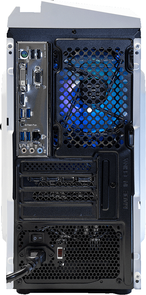 AMD 4500, 16GB RAM, 1TB SSD, GTX 1660 Super - DIYPC F2 White
