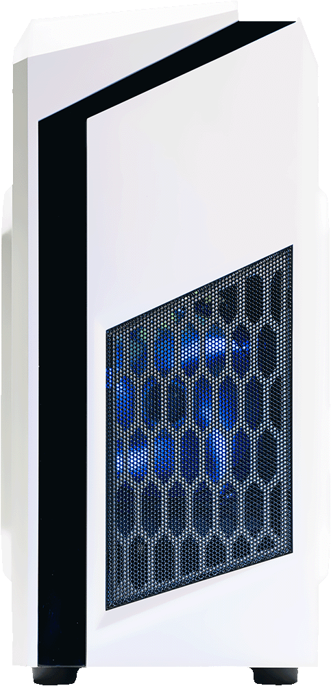 AMD 4500, 16GB RAM, 1TB SSD, GTX 1660 Super - DIYPC F2 White