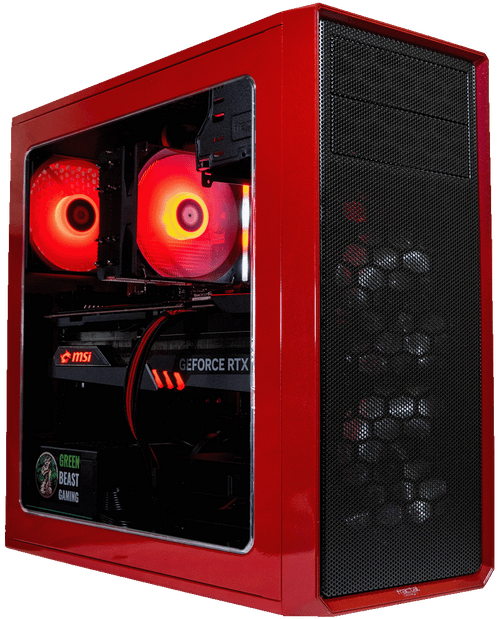 Best Value - Intel i5 12400F, 32GB RAM, 1TB SSD, RTX 4060 Ti 16GB - Focus G Red