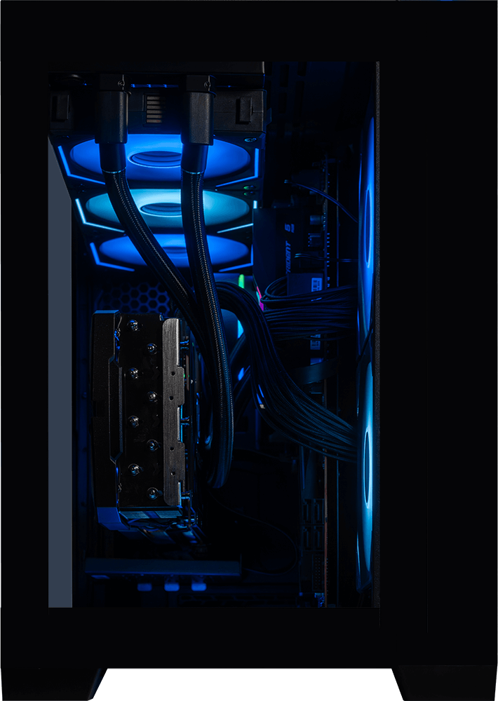 i9 14900KF, 32GB DDR5 RAM, 1TB SSD, RTX 4070 Ti, 360MM Water Cooling, Lian Li O11D Mini White