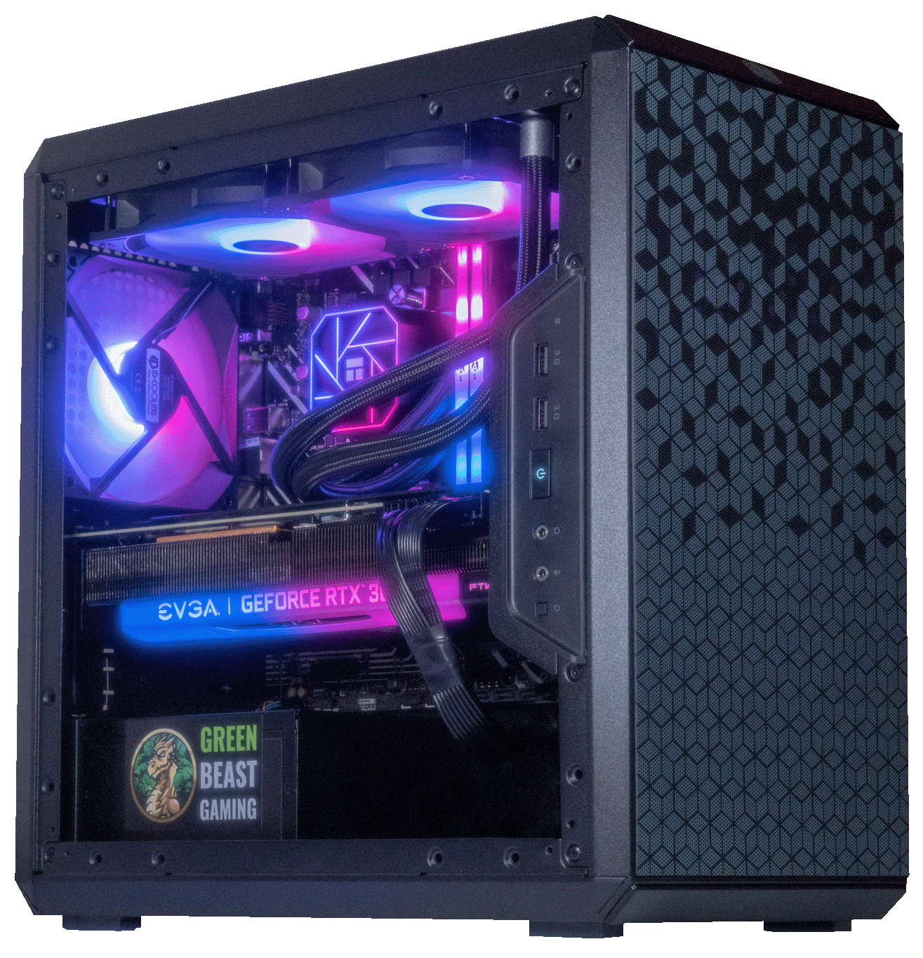 AMD Ryzen 7600X, 16GB DDR5 RAM, 1TB SSD, RTX 4070 - Q300L Black