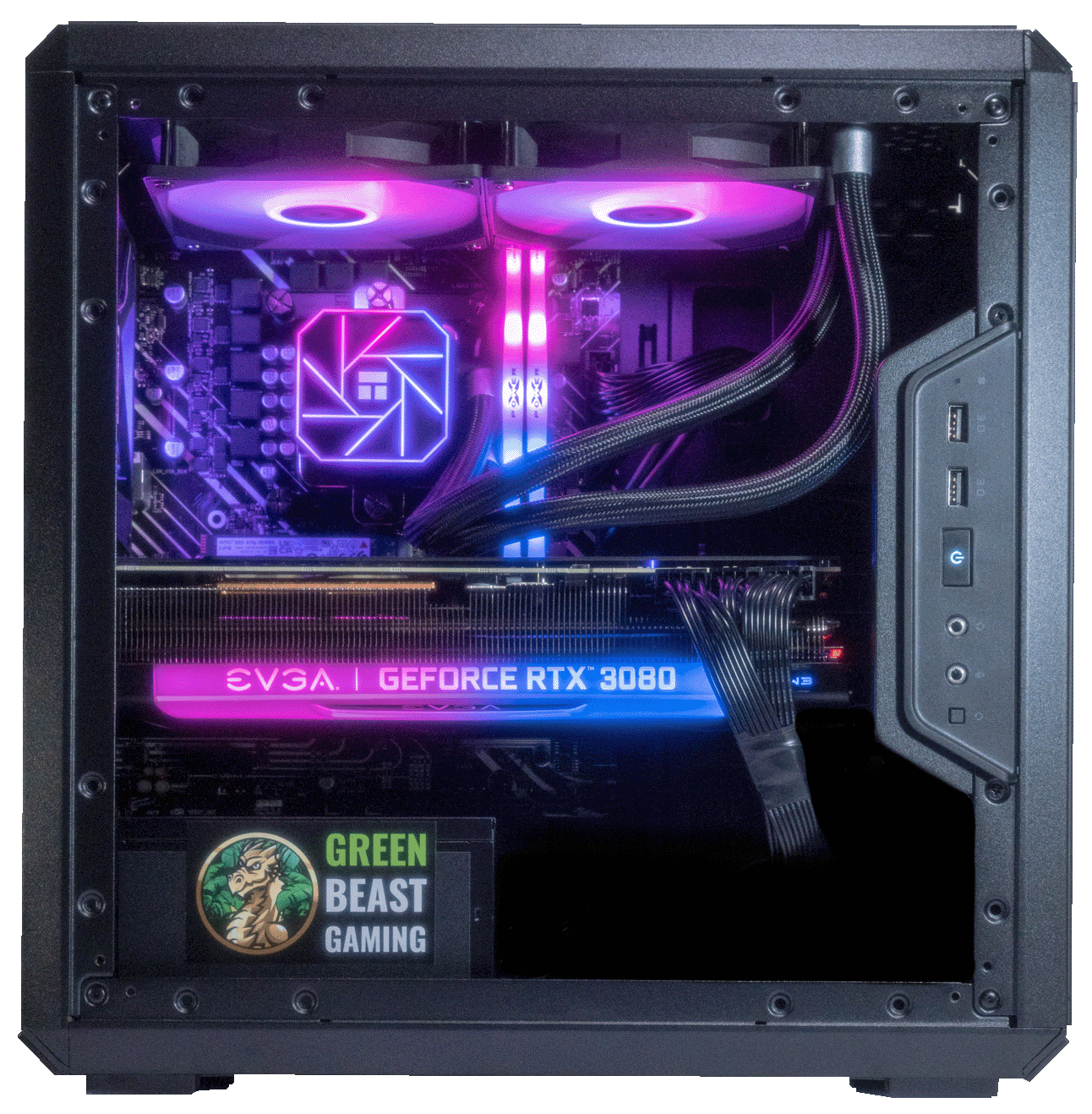 AMD Ryzen 7600X, 16GB DDR5 RAM, 1TB SSD, RTX 4070 - Q300L Black