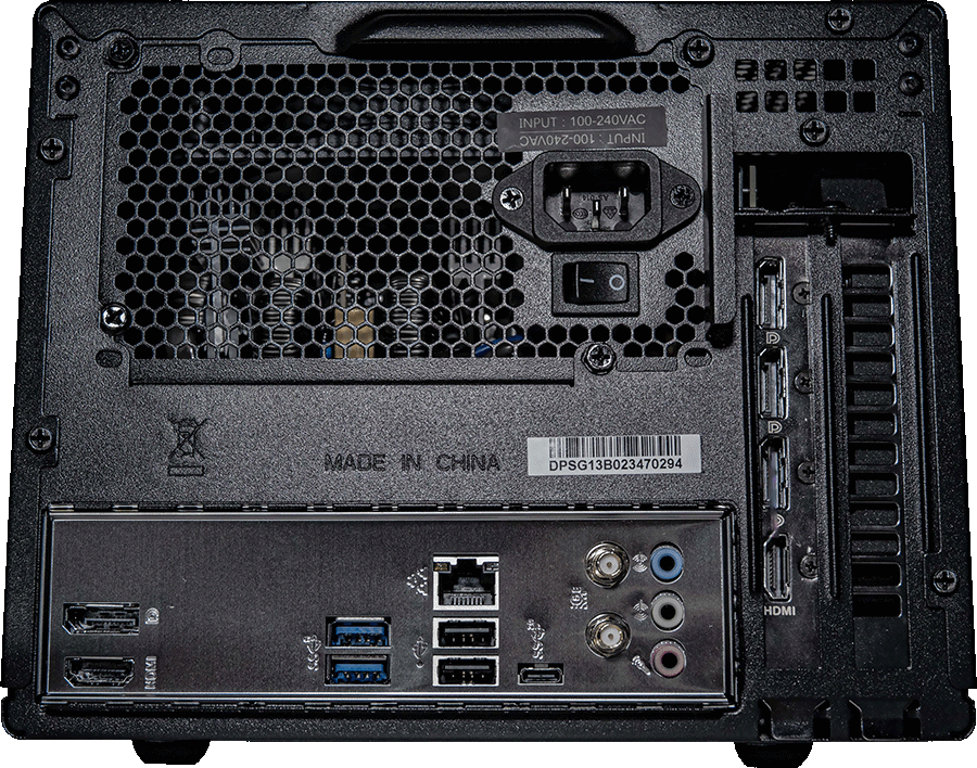 SG13P Mini PC - BUILD YOUR OWN - Intel - Black