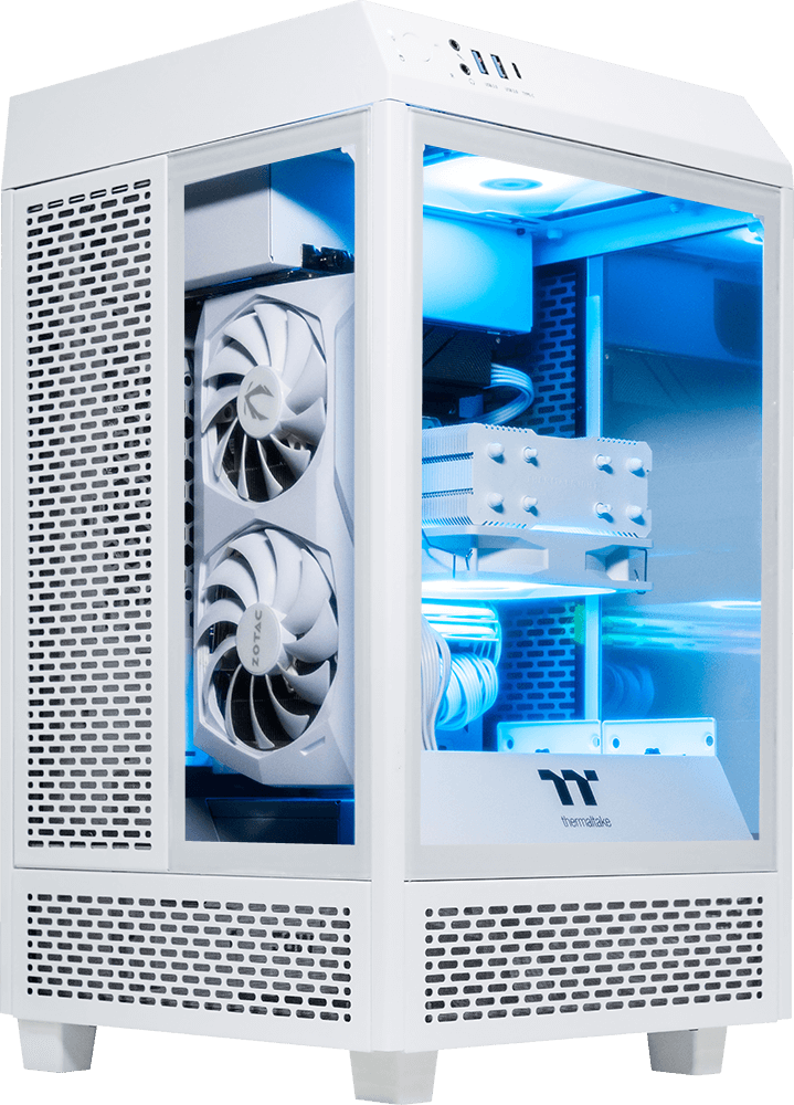 Base Configuration - INTEL - Tower 100 Mini White