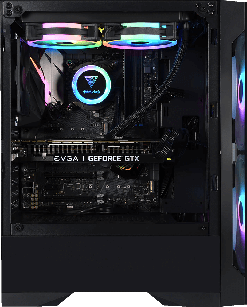Apollo E2 Black, Ryzen 5 5500, 16GB DDR4, 1TB, 550W, GTX 1660 SUPER 6GB, Standard Air