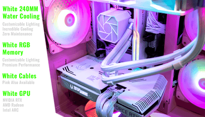 Base Configuration - AMD - APEVIA Prism Pink