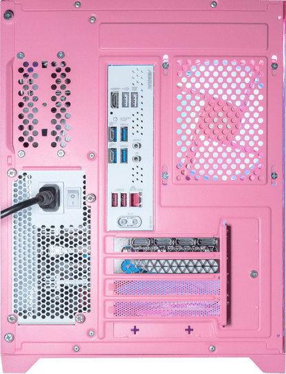 Base Configuration - AMD - APEVIA Prism Pink