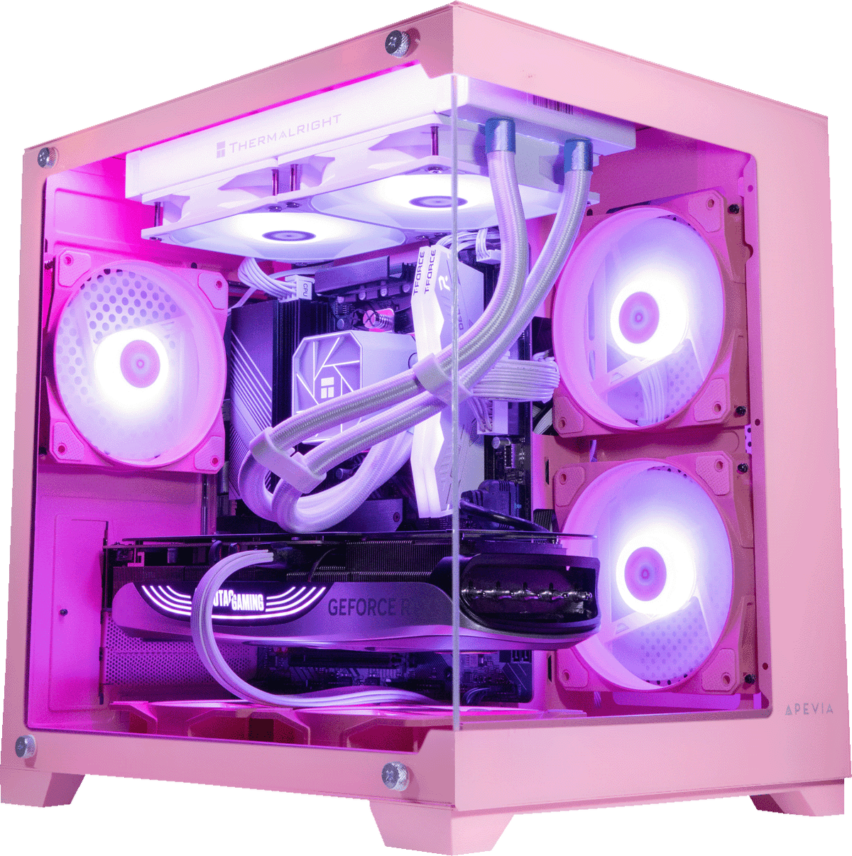 Prism Pink, i5 12400F, 32GB DDR4, 1TB, 550W, RTX 5060 Ti 16GB, Standard Air