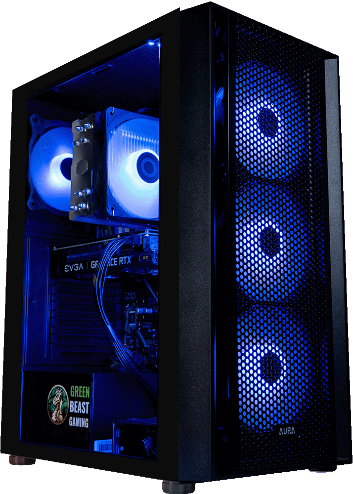Aura GC2 Black, Ryzen 5 5500, 16GB DDR4, 1TB, 550W, RTX 5060 Ti 16GB, Standard Air