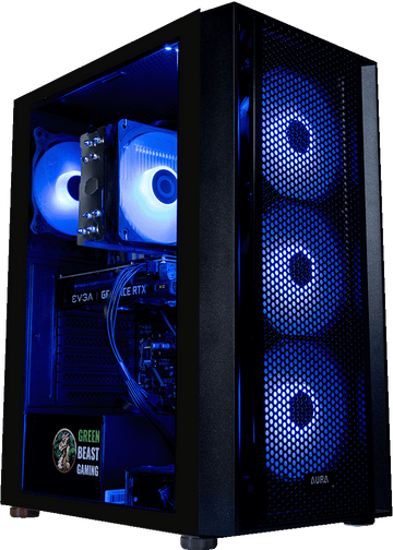 Aura GC2 Black, Ryzen 5 5500, 16GB DDR4, 1TB, 550W, RTX 5060 Ti 16GB, Standard Air