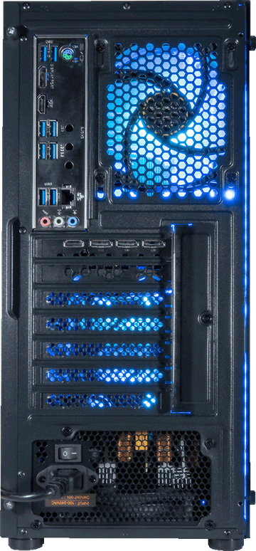 Aura GC2 Black, Ryzen 5 5500, 16GB DDR4, 1TB, 550W, RTX 5060 Ti 16GB, Standard Air