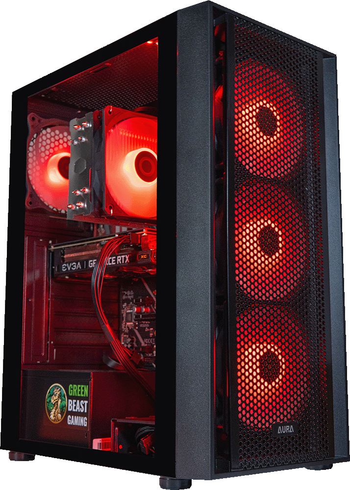 Aura GC2 Black, Ryzen 5 5500, 16GB DDR4, 1TB, 550W, RTX 5060 Ti 16GB, Standard Air