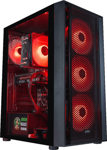 Aura GC2 Black, Ryzen 5 5500, 16GB DDR4, 1TB, 550W, RTX 5060 Ti 16GB, Standard Air
