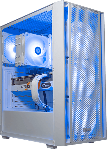 Aura GC2 White, Ryzen 5 5500, 16GB DDR4, 1TB, 550W, RTX 5060 Ti 16GB, Standard Air