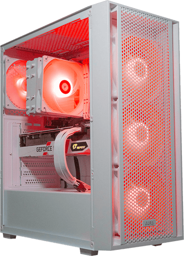 Aura GC2 White, Ryzen 5 5500, 16GB DDR4, 1TB, 550W, RTX 5060 Ti 16GB, Standard Air