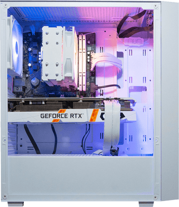 Aura GC2 White, Ryzen 5 5500, 16GB DDR4, 1TB, 550W, RTX 5060 Ti 16GB, Standard Air