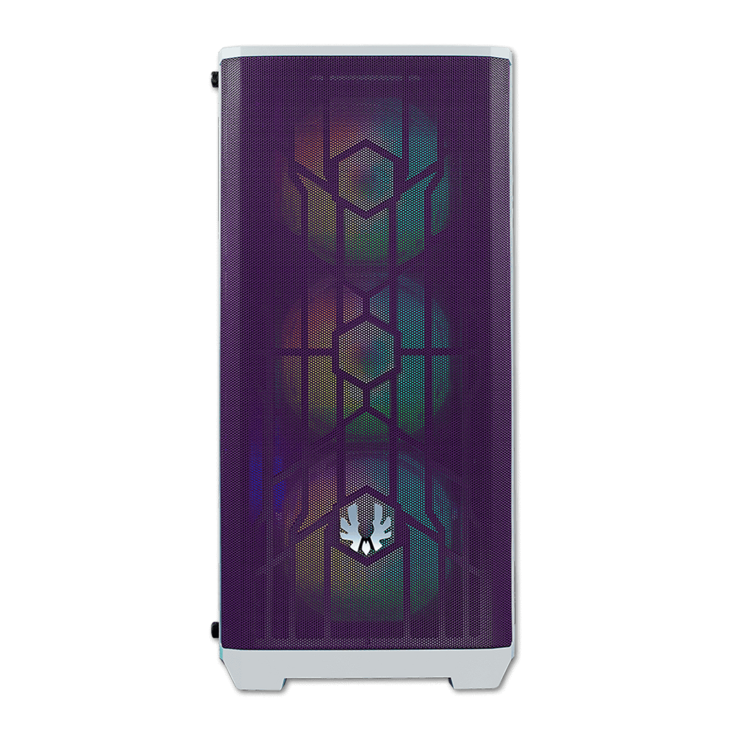Nova Mesh - i9 13900K, 32GB DDR5 RAM, 1TB SSD, RTX 4070 Ti, 360MM Water Cooling - White/Purple