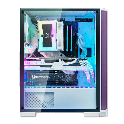 Nova Mesh - BUILD YOUR OWN - AMD - White/Purple