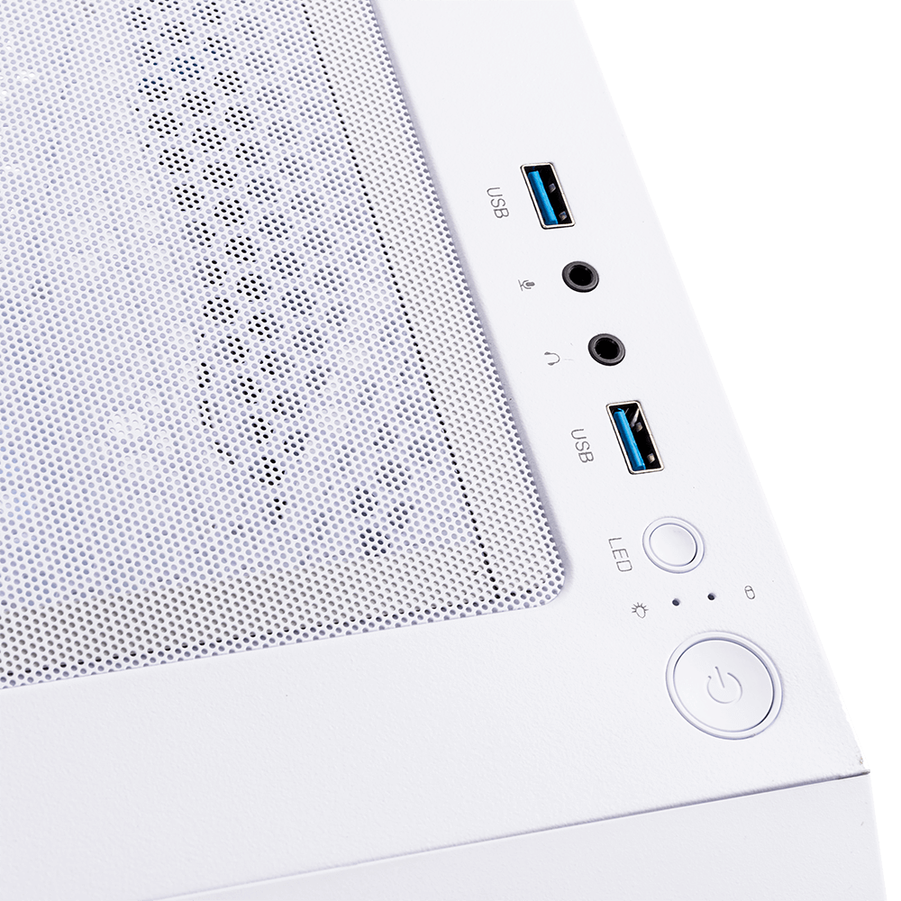 Nova Mesh White, Ryzen 5 5500, 16GB DDR4, 1TB, 550W, GTX 1660 SUPER 6GB, Standard Air
