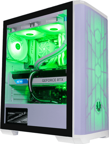 Nova Mesh White, i9 14900KF, 32GB DDR5, 1TB, 850W, RTX 5070 Ti 16GB, 360MM ARGB Water