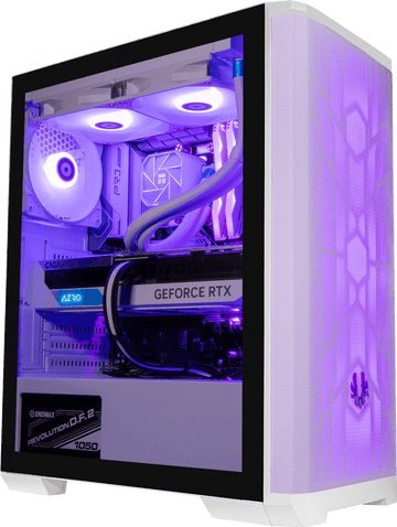 Nova Mesh White, i9 14900KF, 32GB DDR5, 1TB, 850W, RTX 5070 Ti 16GB, 360MM ARGB Water