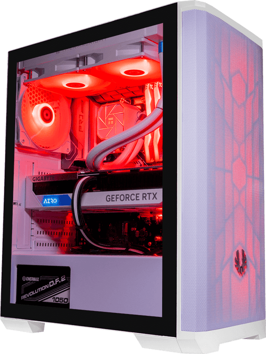 Nova Mesh - BUILD YOUR OWN - AMD - White