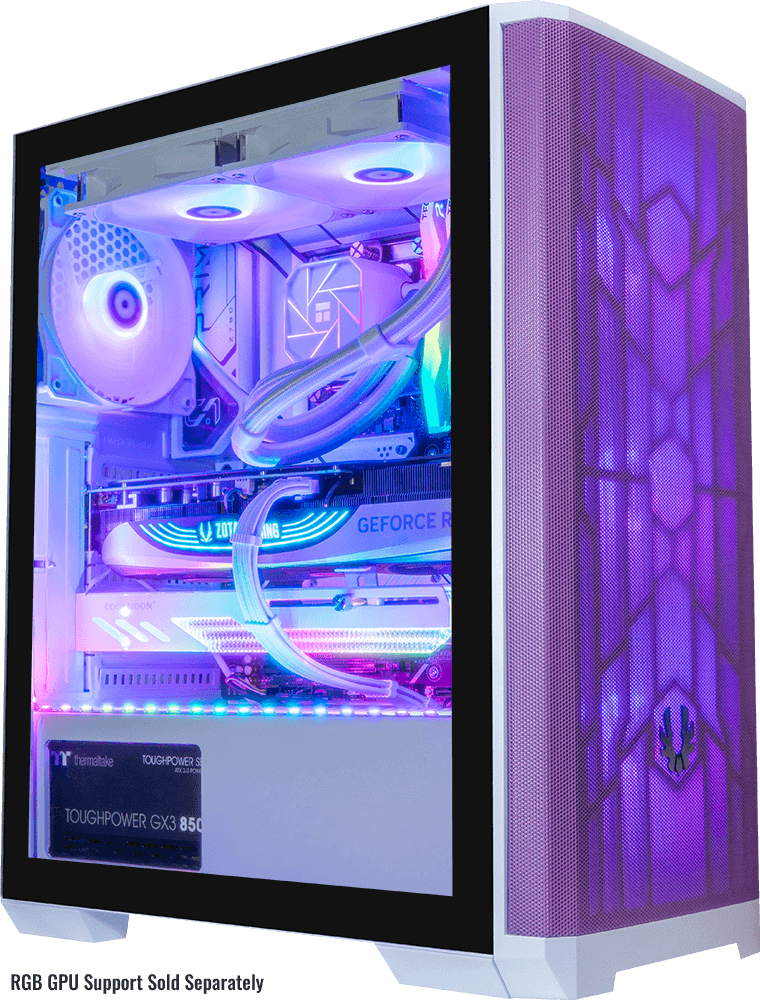 Nova Mesh - BUILD YOUR OWN - AMD - White/Purple