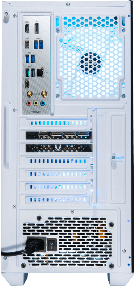 i9 14900KF, 32GB DDR5 RAM, 1TB SSD, RTX 4070 Ti, 360MM Water Cooling, Nova Mesh White/Purple