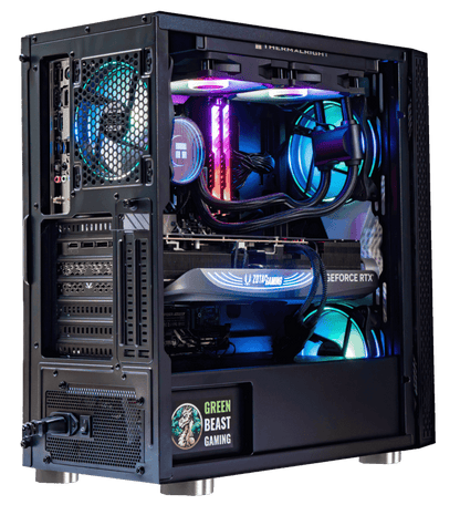 Black Widow - AMD Ryzen 7600X, 16GB DDR5 RAM, 1TB SSD, RTX 4070 - Black