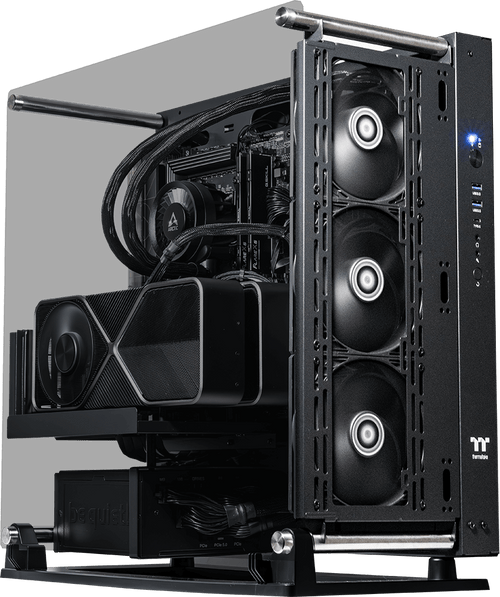 Dual RTX 3090 24GB GPU Pro Workstation - Intel - Core P3 Pro Black