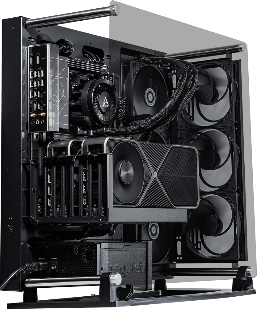 Dual GPU Pro Workstation - Intel - Core P3 Pro Black