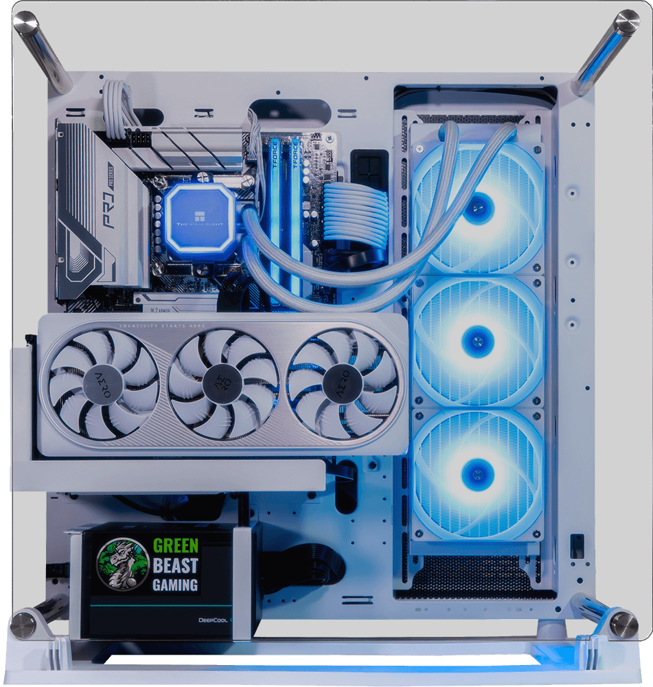 Dual RTX 5060 Ti 16GB GPU Pro Workstation - Intel - Core P3 Pro White