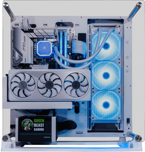 Dual RTX 3090 24GB GPU Pro Workstation - Intel - Core P3 Pro White