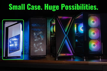DIYPC F2 smaller than Fractal Design Focus G, bGears Black Widow and Zalman