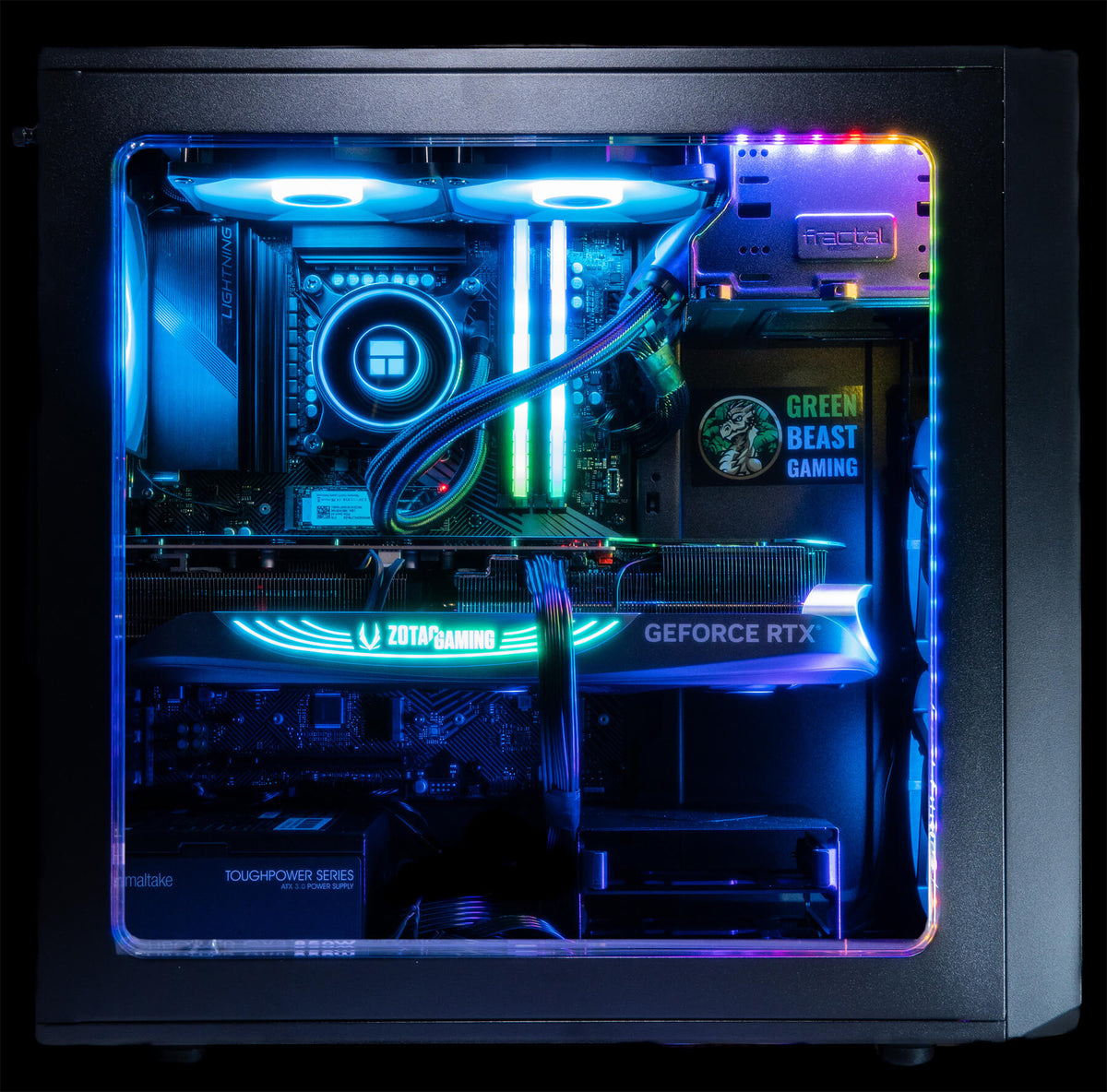 Focus G Black, i9 14900KF, 32GB DDR4, 1TB, 850W, RTX 5070 Ti 16GB, 240MM ARGB Water