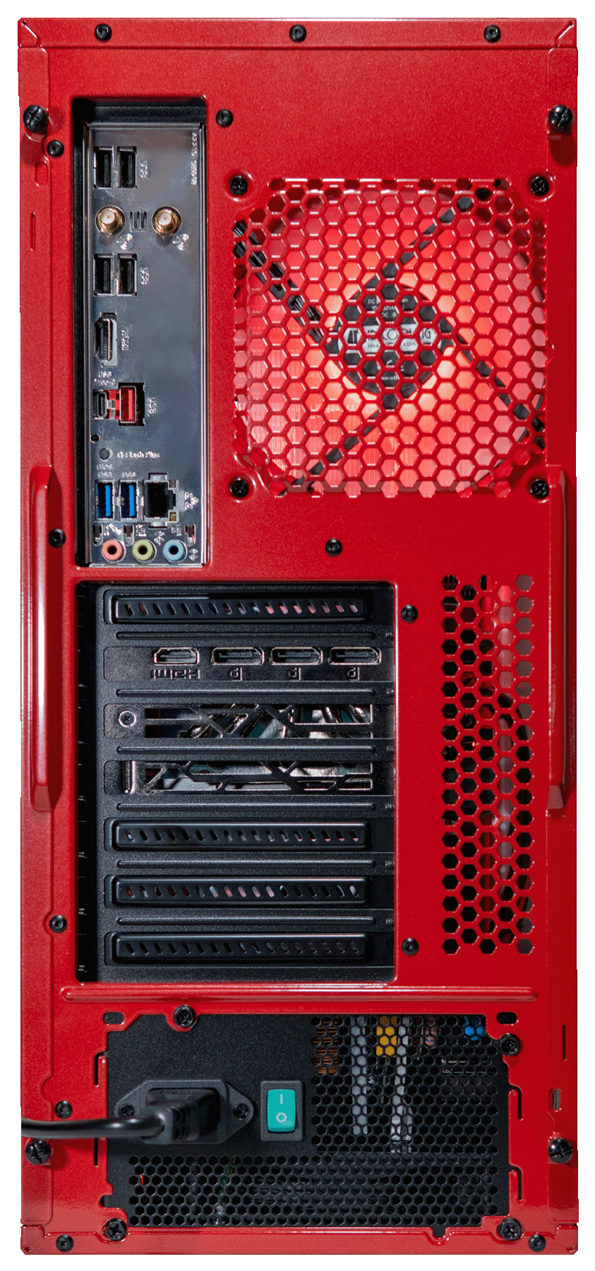 Focus G Red, i5 12400F, 16GB DDR4, 1TB, 550W, GTX 1660 SUPER 6GB, Standard Air