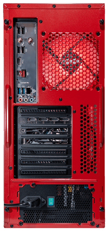 Focus G Red, i5 12400F, 16GB DDR4, 1TB, 550W, GTX 1660 SUPER 6GB, Standard Air