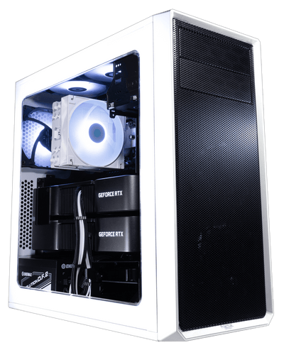 AMD Ryzen 7800X3D, 32GB DDR5 RAM, 1TB SSD, RTX 5070 12GB - Focus G White