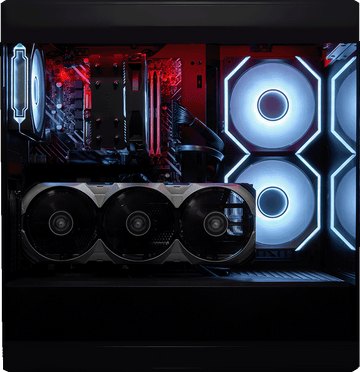 Hyte Y40 Black, i9 14900KF, 32GB DDR4, 2TB, 1000W, RTX 4090 24GB, 360MM ARGB Water
