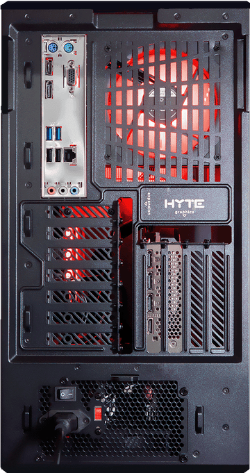 Hyte Y40 Black, i9 14900KF, 32GB DDR4, 2TB, 1000W, RTX 4090 24GB, 360MM ARGB Water