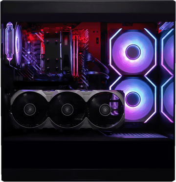 Hyte Y40 Black, i9 14900KF, 32GB DDR4, 2TB, 1000W, RTX 4090 24GB, 360MM ARGB Water