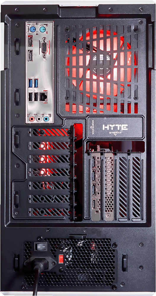 Hyte Y40 White, i9 14900KF, 32GB DDR4, 2TB, 1000W, RTX 5090 32GB, 360MM ARGB Water