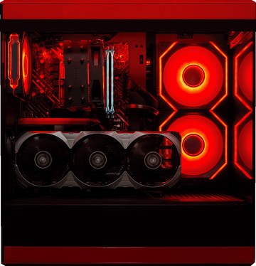 Hyte Y40 Red, i5 12400F, 16GB DDR4, 1TB, 550W, RTX 3060 12GB, Standard Air