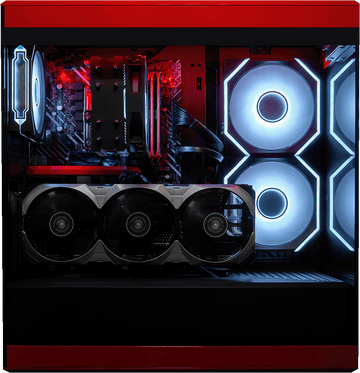 Hyte Y40 Red, i5 12400F, 16GB DDR4, 1TB, 550W, RTX 3060 12GB, Standard Air